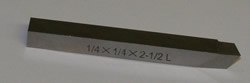 11960 Sherline LATHE CUTTING TOOLS,HIGH-SPEED STEEL, LEFT-HAND. 1/4" SQUARE 11960